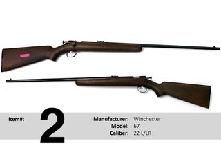 Property photo 1 - Gun Auction - Long Guns, Pistols, Rifles, Shotguns, Compound Bow, Crossbow, US Rifles, Tommy Gun